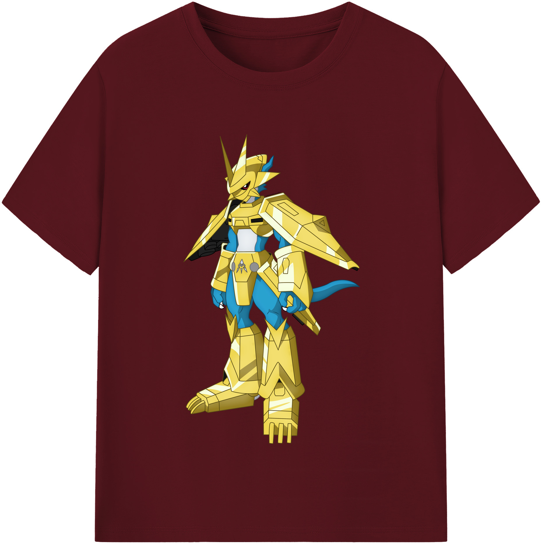 （画像用） Digimon デジタルモンスター/デジモン 綿100％半袖Tシャツ（フロントプリント）